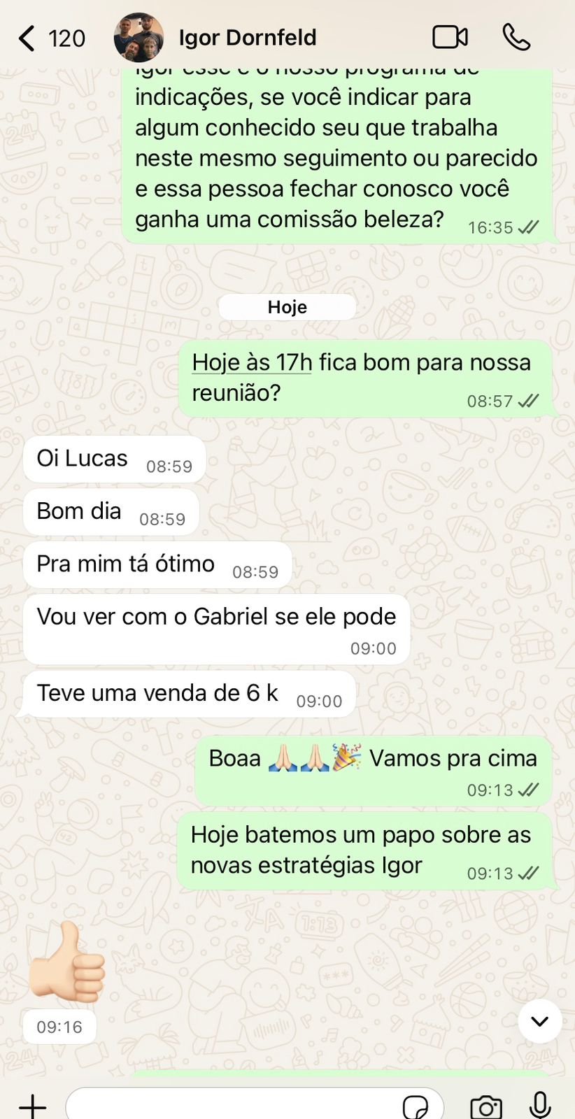 Image gallery marquee